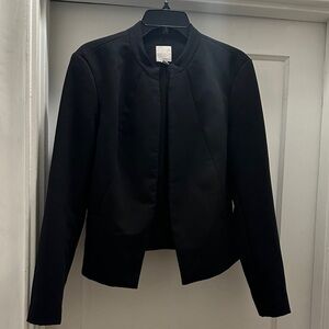 Halogen Women's Black Suit Jacket - Preloved